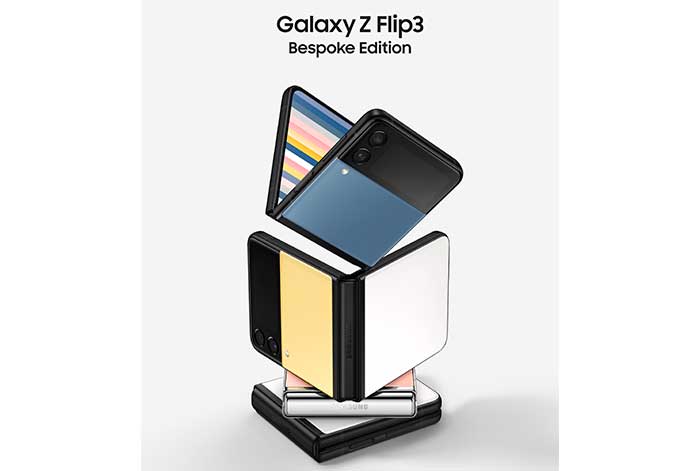 Una experiencia Galaxy personalizada completamente nueva:  Presentamos Galaxy Z Flip3 Bespoke Edition