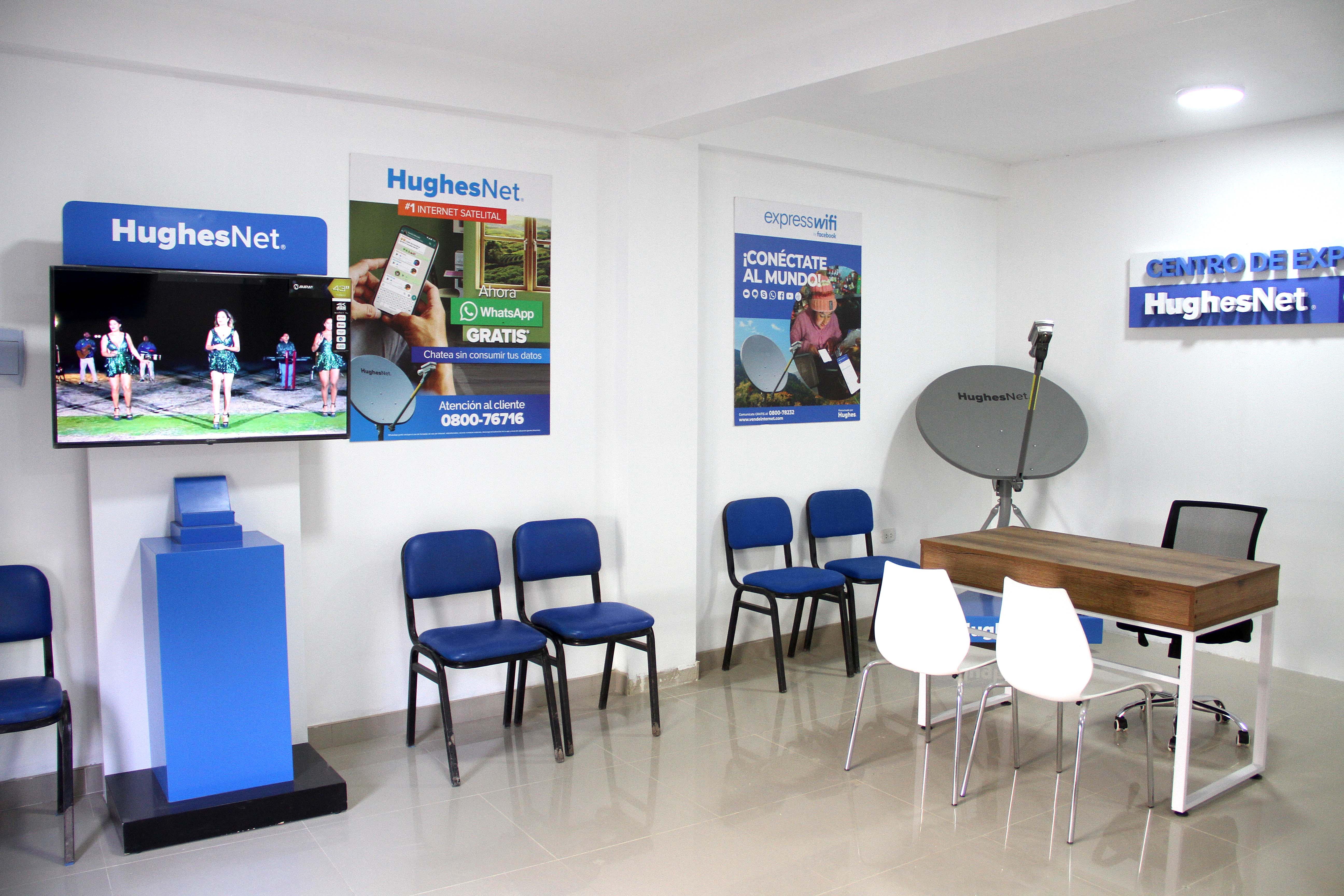 Hughes Perú inaugura Centro de Experiencia al usuario en Ayacucho