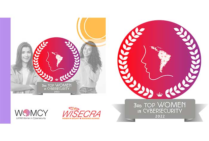 WOMCY y WISECRA lanzarán la Segunda edición del “Top Women in Cybersecurity – Latin America 2022” en el Día Internacional de la Mujer 2022.