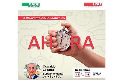#CADEeducación: Oswaldo Zegarra, Superintendente de la SUNEDU, estará presente en la 14° edición del evento