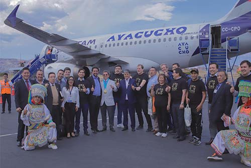 LATAM Airlines Perú suma rutas a su apuesta por las regiones con el inicio de su operación interregional Cusco - Ayacucho