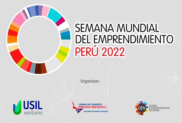 USIL Ventures y la Cámara de Comercio Peruano Británica organizan la Semana Mundial del Emprendimiento 2022