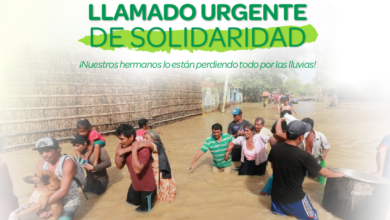 Cáritas Lima solicita donaciones para afectados por lluvias ocasionadas por el ciclón Yaku