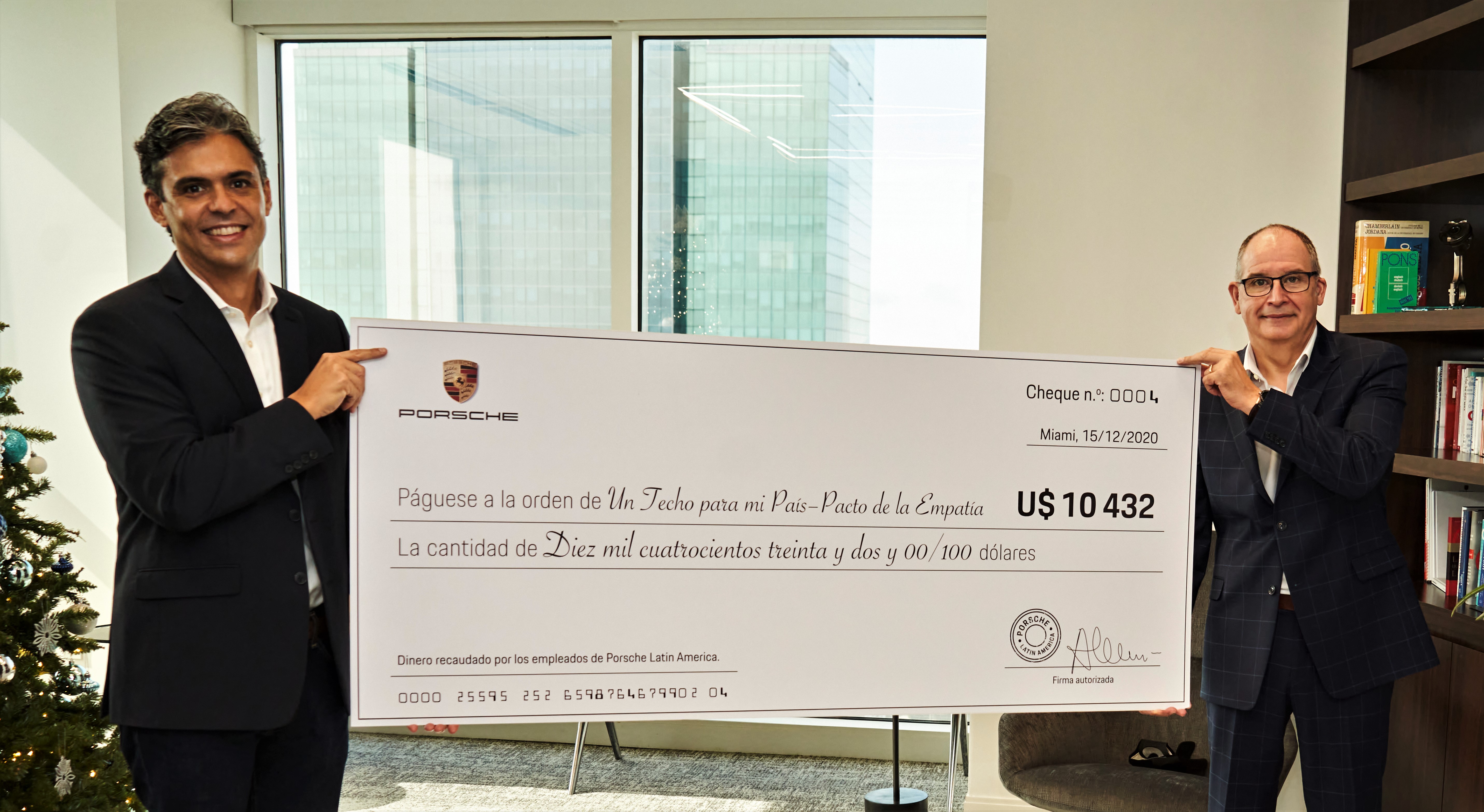 Empleados de Porsche Latin America se unen al ‘Pacto de la Empatía’ de TECHO