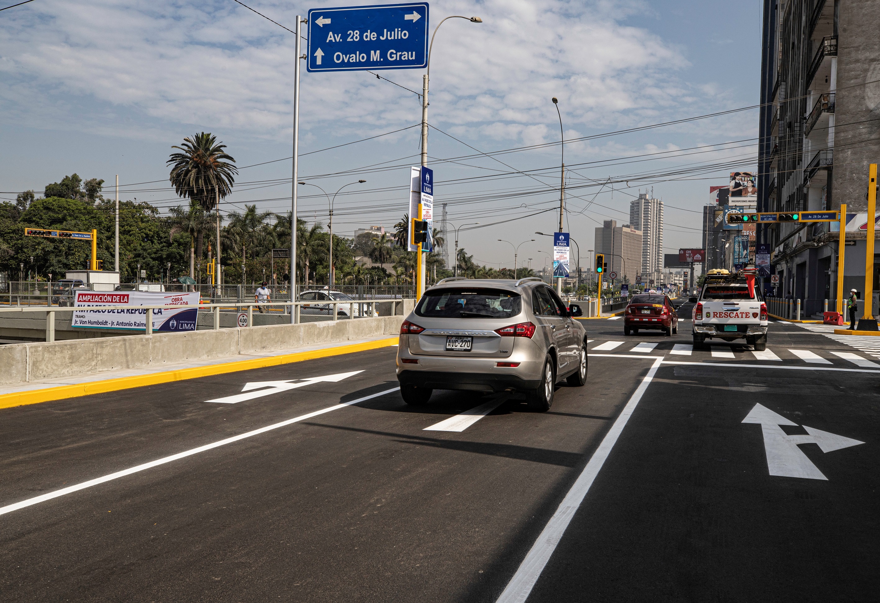 Municipalidad de Lima amplía nuevo tramo de la Av. Paseo de la República con inversión de casi S/ 5 millones