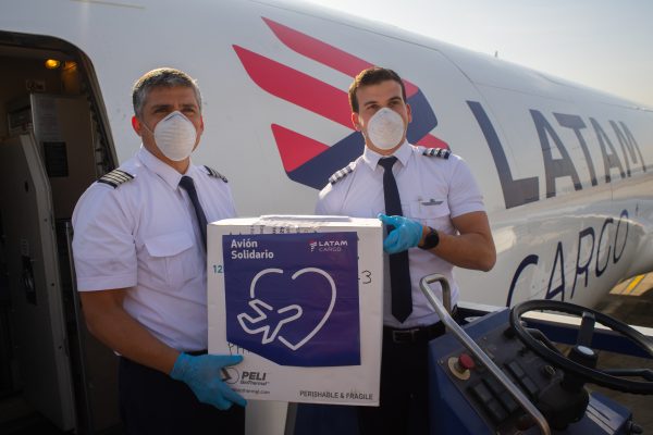 El Avión Solidario LATAM trasladó un 85% más de vacunas COVID-19 en mayo con respecto a los últimos tres meses