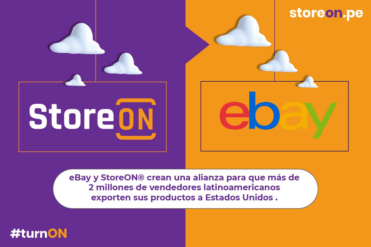 Alianza entre eBay y StoreON® permitirá que más de 200 mil pymes peruanas exporten a más de 100 países