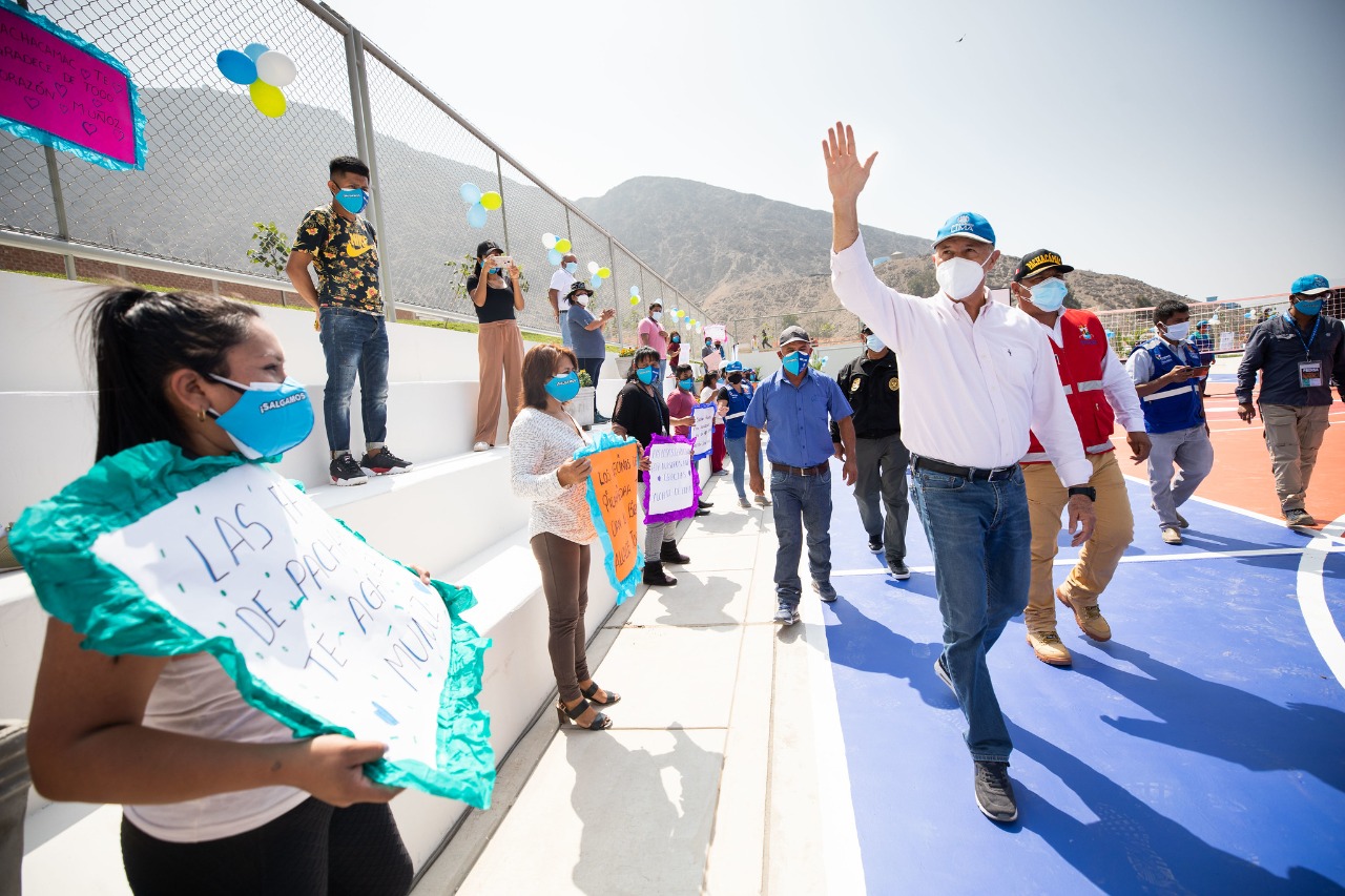 MML entrega obras sociales en Pachacámac que superan los S/ 3 millones de inversión