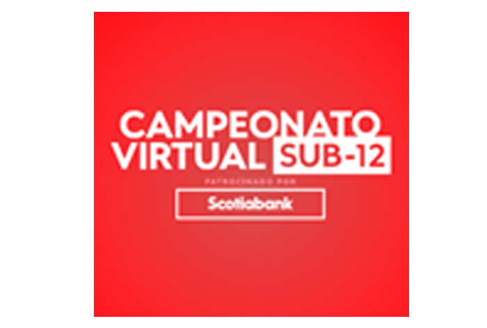 Scotiabank patrocina el primer Campeonato Virtual Sub12
