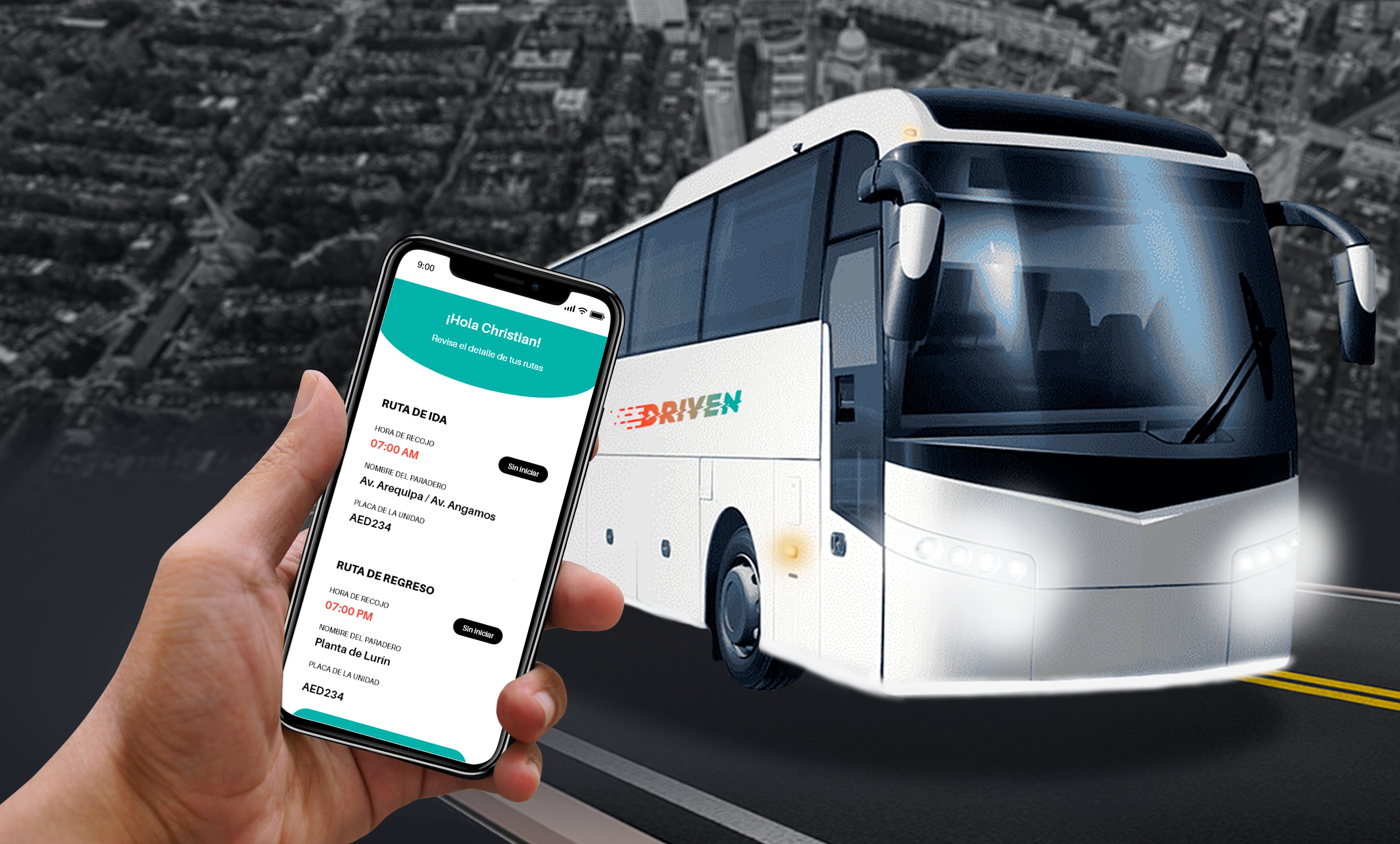 Driven lanza aplicación móvil para transporte corporativo