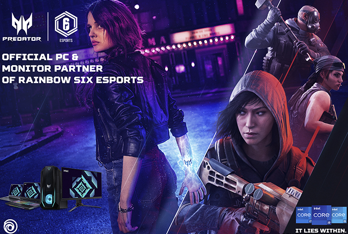 Ubisoft y Acer renuevan su asociación para el circuito global de Esports Rainbow Six de Tom Clancy