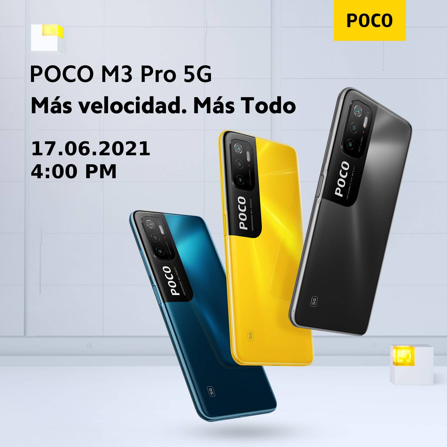 Llega a Perú el POCO M3 Pro 5G con “más velocidad, más todo”