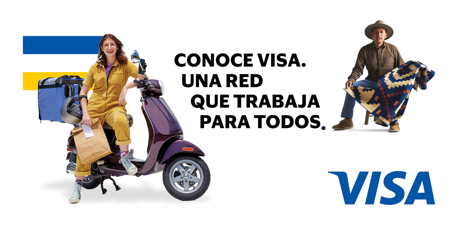Conoce Visa: Relanzamos la Icónica Marca Visa a Todos, en Todos Lados