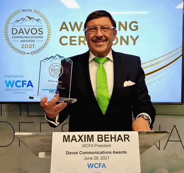 Sherlock Communications fue reconocida como Mejor Agencia de Relaciones Públicas del Año en Davos Communications Awards 2021
