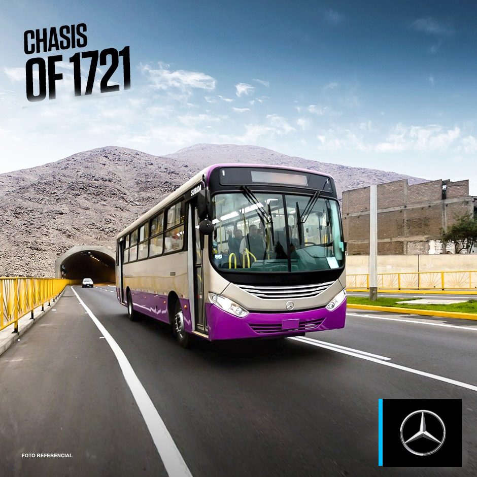 Mercedes-Benz Brasil celebra los 50 años de la línea OF de chasis de buses