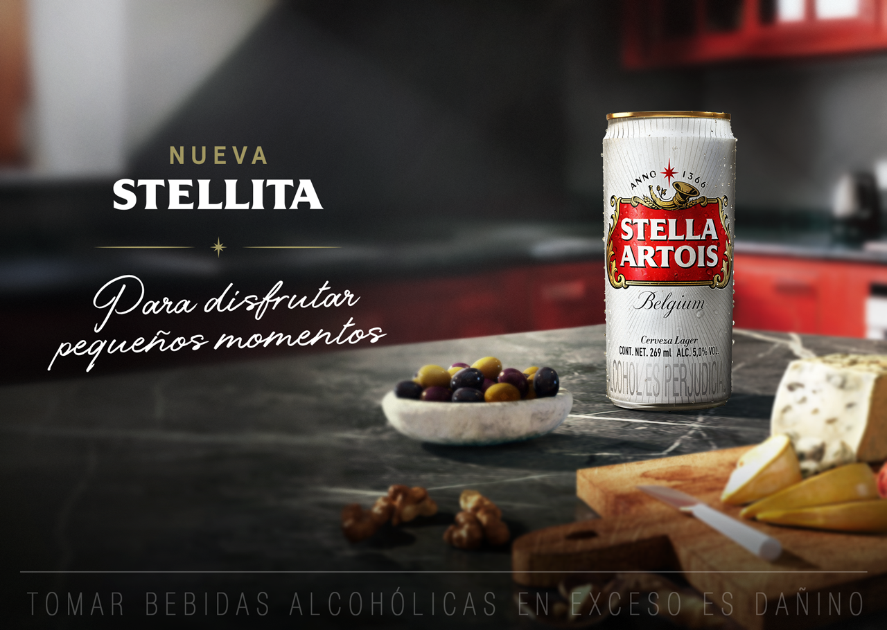 stella artois presenta “stellita”, su nueva latita de 269 ml
