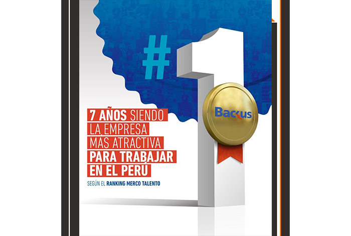 Backus AB InBev ocupa primer lugar del ranking Merco Talento y permanece como la compañía más atractiva para trabajar en el Perú