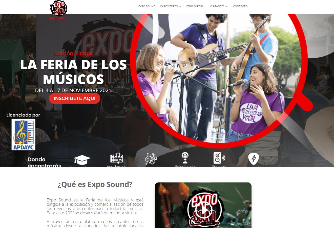 Feria de música Exposound fomentará la enseñanza de la música online