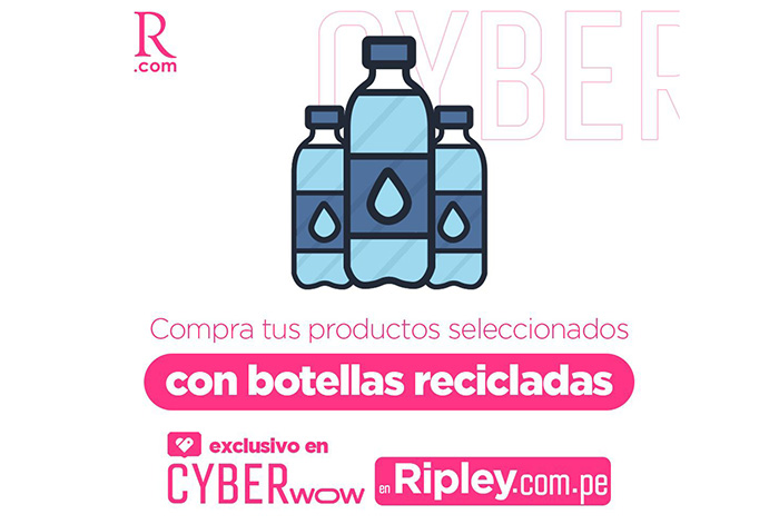 Cyber Wow: Canje de botellas de plástico por productos tecnológicos en Ripley