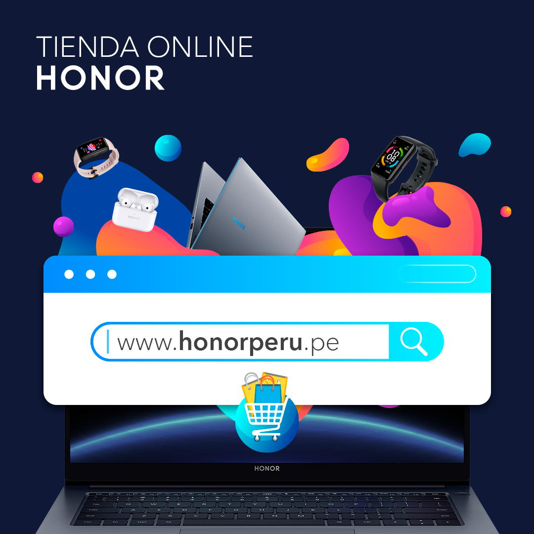 A un día de haber anunciado la apertura de su primera tienda física en América Latina, HONOR presenta en Perú su propio e-commerce