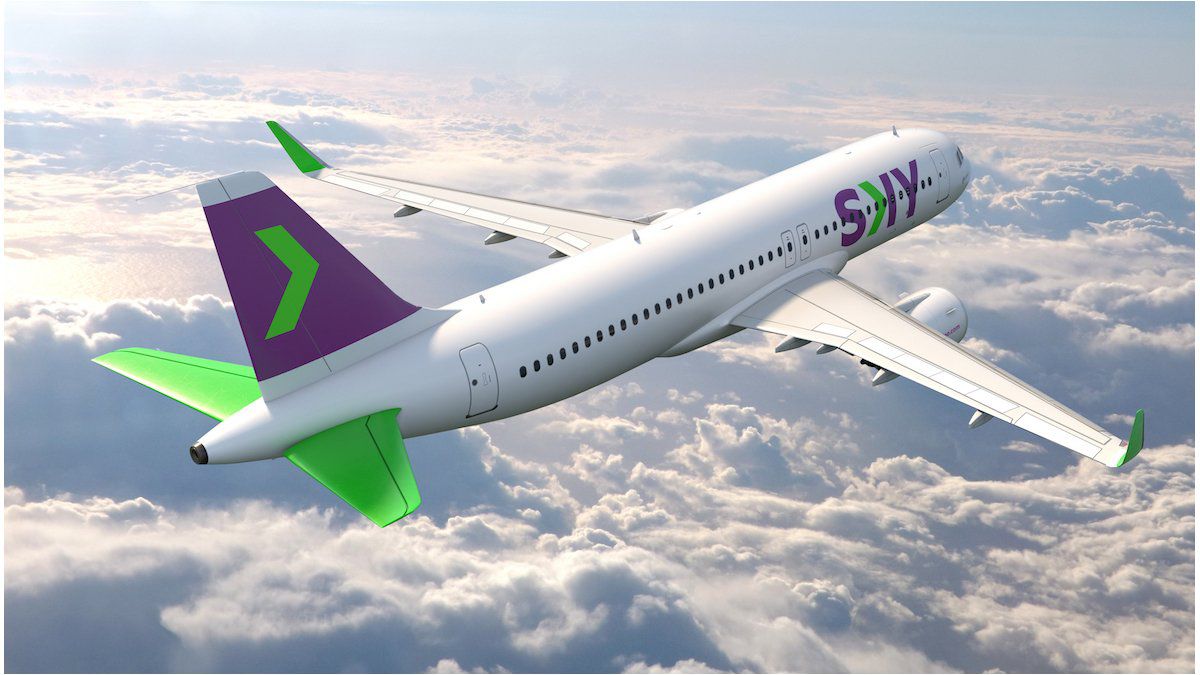 Aerolínea SKY recibe el avión más eficiente, ecológico y con mayor capacidad para trasladar pasajeros