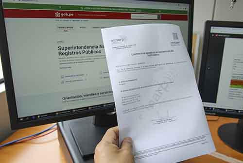 Sunarp: Más de 125 mil peruanos realizaron trámites de sucesión intestada durante el presente año
