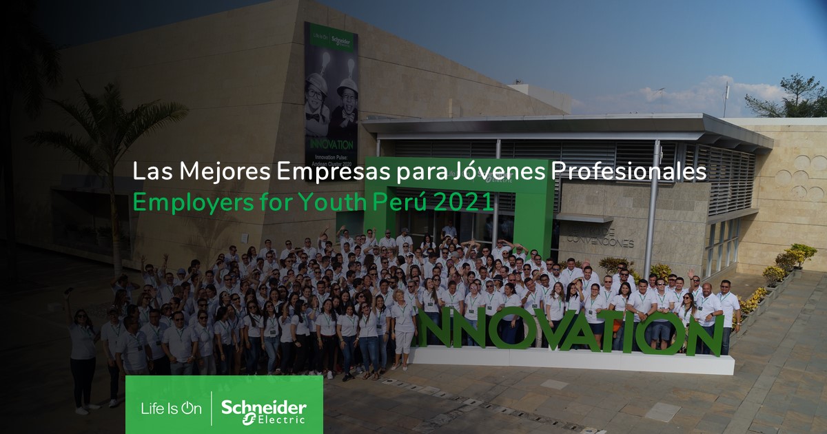 Schneider Electric Perú dentro del Top 10 de mejores empresas para jóvenes profesionales