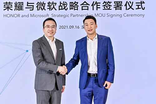HONOR anuncia alianza estratégica con Microsoft para desarrollar soluciones tecnológicas que mejoren las experiencias del consumidor
