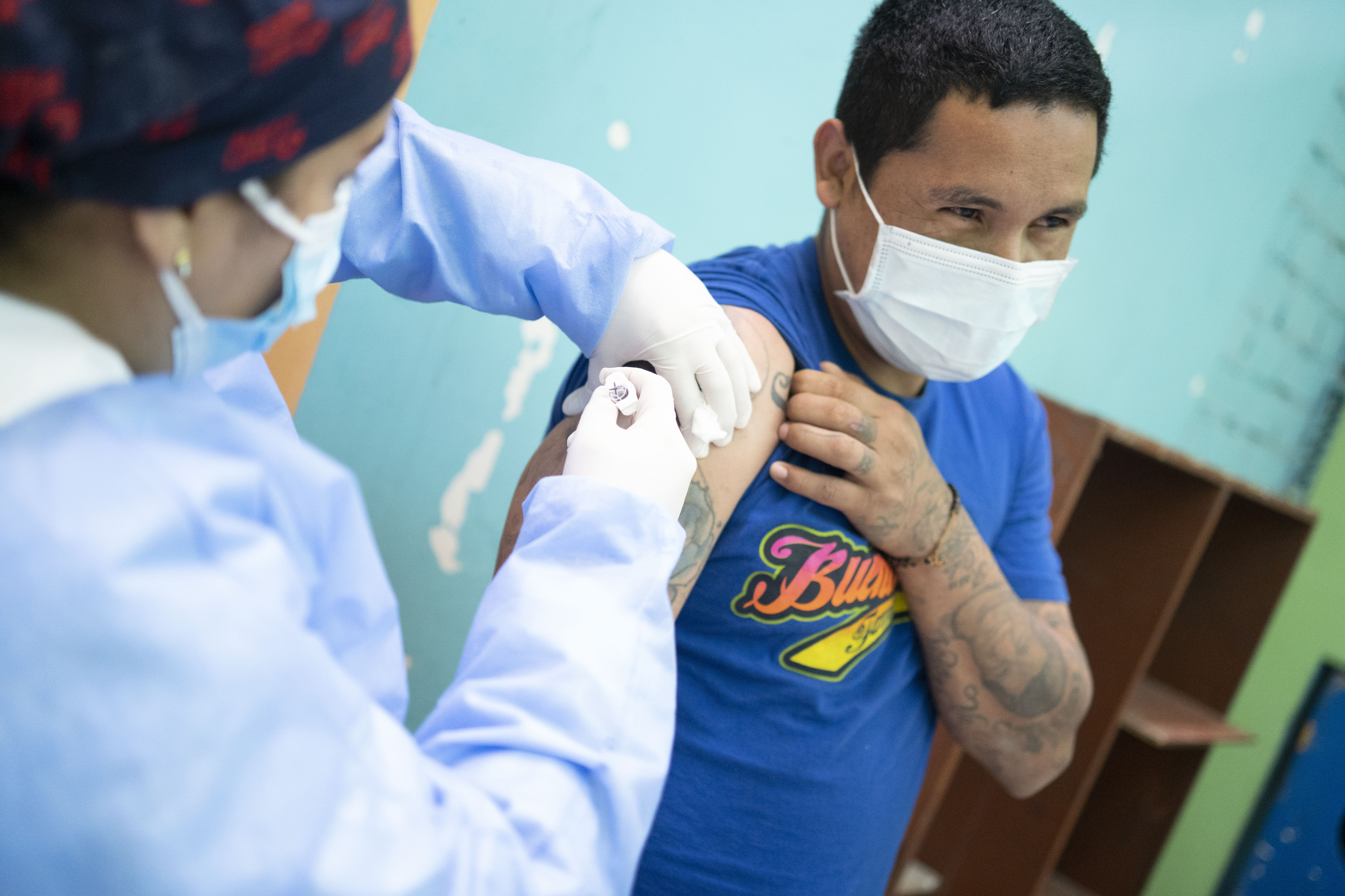 Rutas de Lima realiza campaña de vacunación contra la influenza en el Hogar Bienaventuranzas