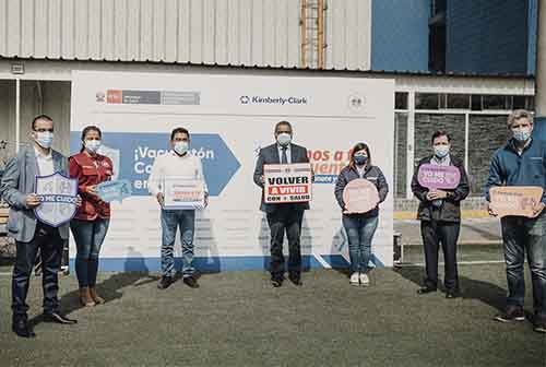 Kimberly-Clark se suma a la campaña de vacunación “Vamos a tu Encuentro”