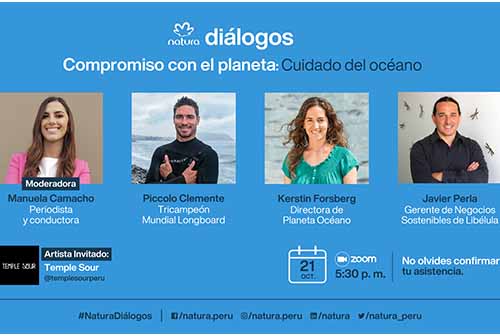 Natura Diálogos: conoce cómo cuidar el océano y contrarrestar el cambio climático