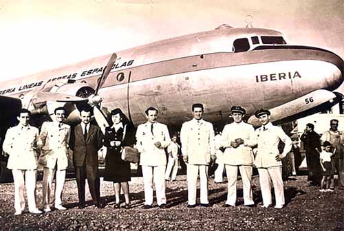 Iberia cumple 75 años volando a América Latina