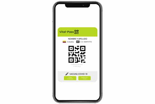 Vitalpass fue elegido por el Gobierno de Colombia como pasaporte digital de vacunación oficial