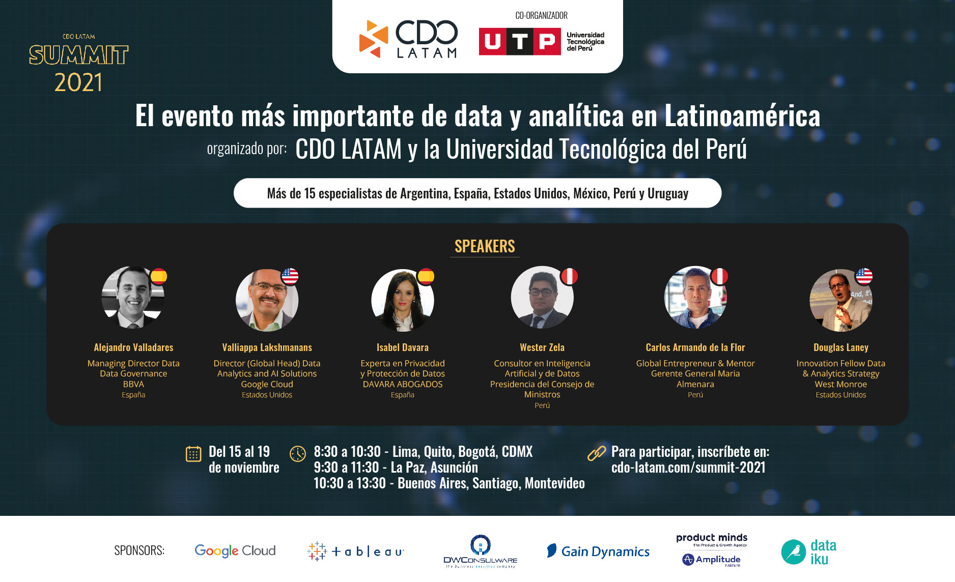 CDO LATAM y la UTP organizan el evento más importante de data y analítica en Latinoamérica