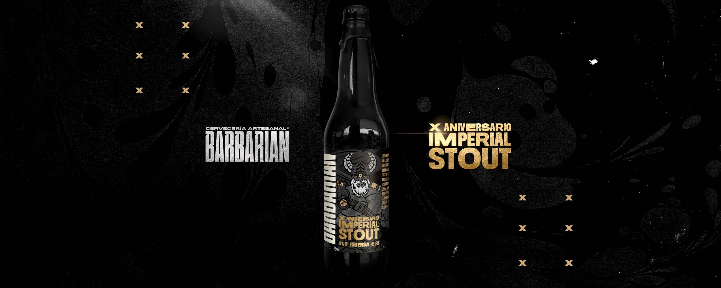 Barbarian celebra 10 años de fundación con el lanzamiento de su cerveza X Aniversario