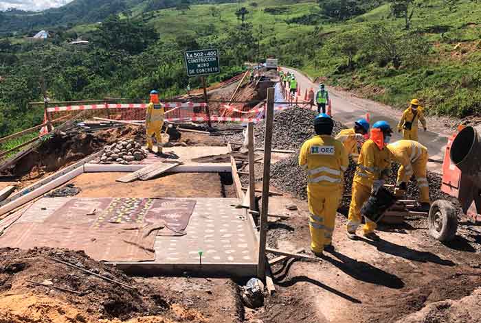 avanzan obras en infraestructuras de transportes en iquitos y san martín