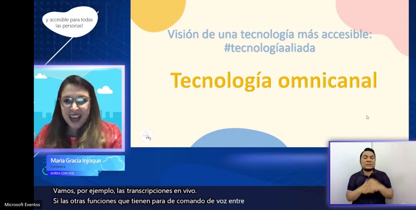 Microsoft hace un llamado para concientizar a los peruanos sobre la importancia de la accesibilidad