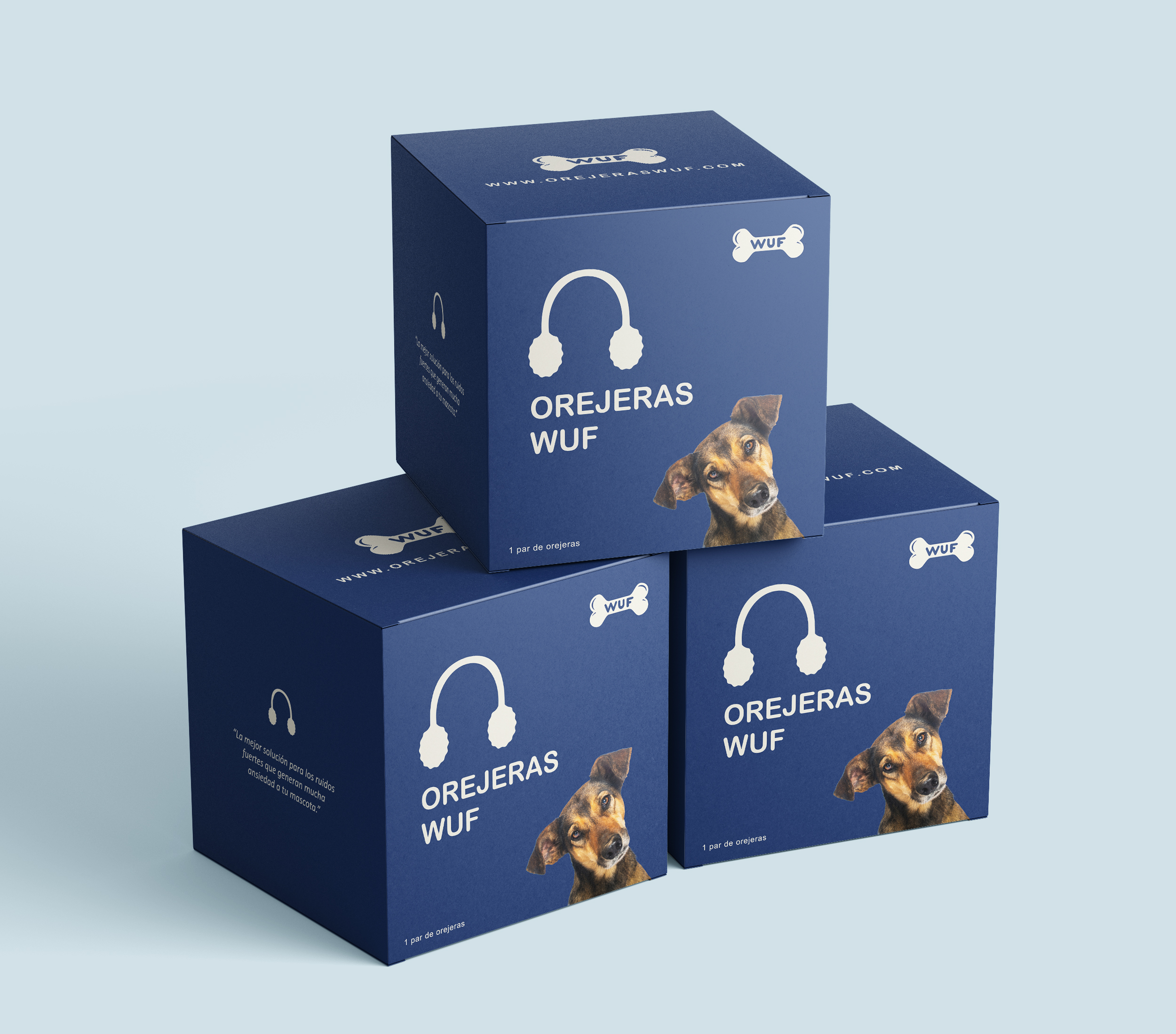 Presentan orejeras para proteger a las mascotas en las fiestas de fin de año