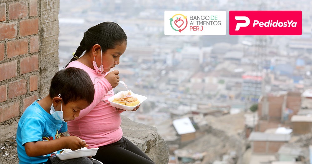 PedidosYa habilita opción para donar “platos de comida” al Banco de Alimentos Perú desde su aplicativo de delivery
