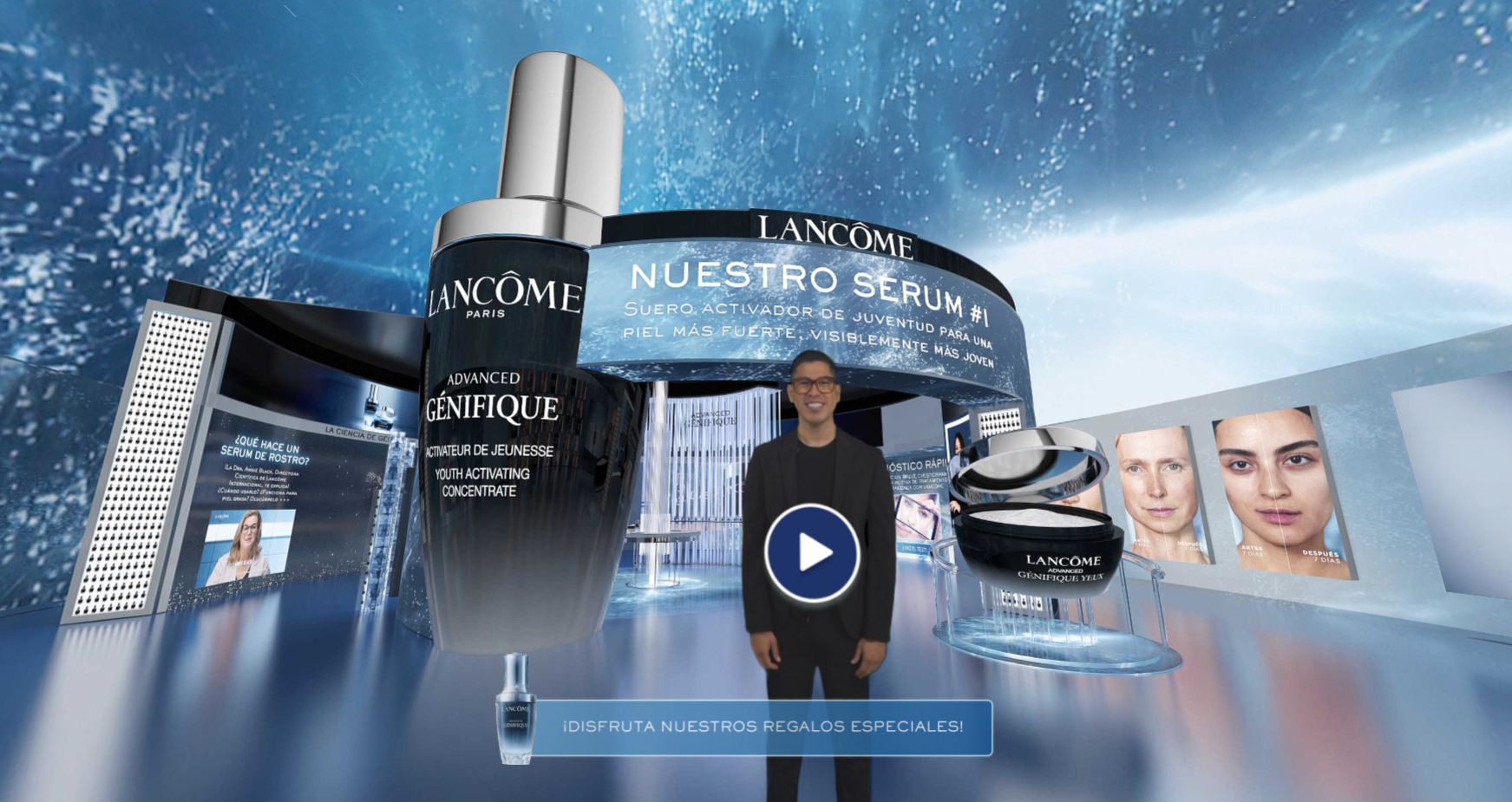 Lancôme y Ripley presentan la primera experiencia virtual de belleza en el Perú