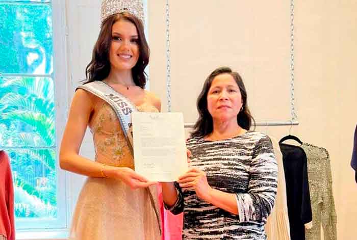 La AMSP anuncia su alianza con Yeli Rivera (Miss Perú 2021) y la nombra como embajadora de la Moda Sostenible del Perú
