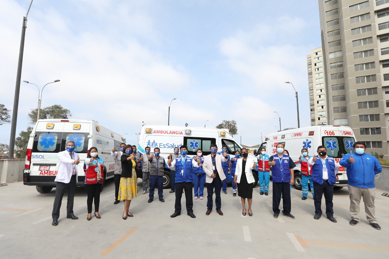 MML: equipo de emergencia de Sisol Salud formará parte de centro de atención prehospitalaria para pacientes Covid-19