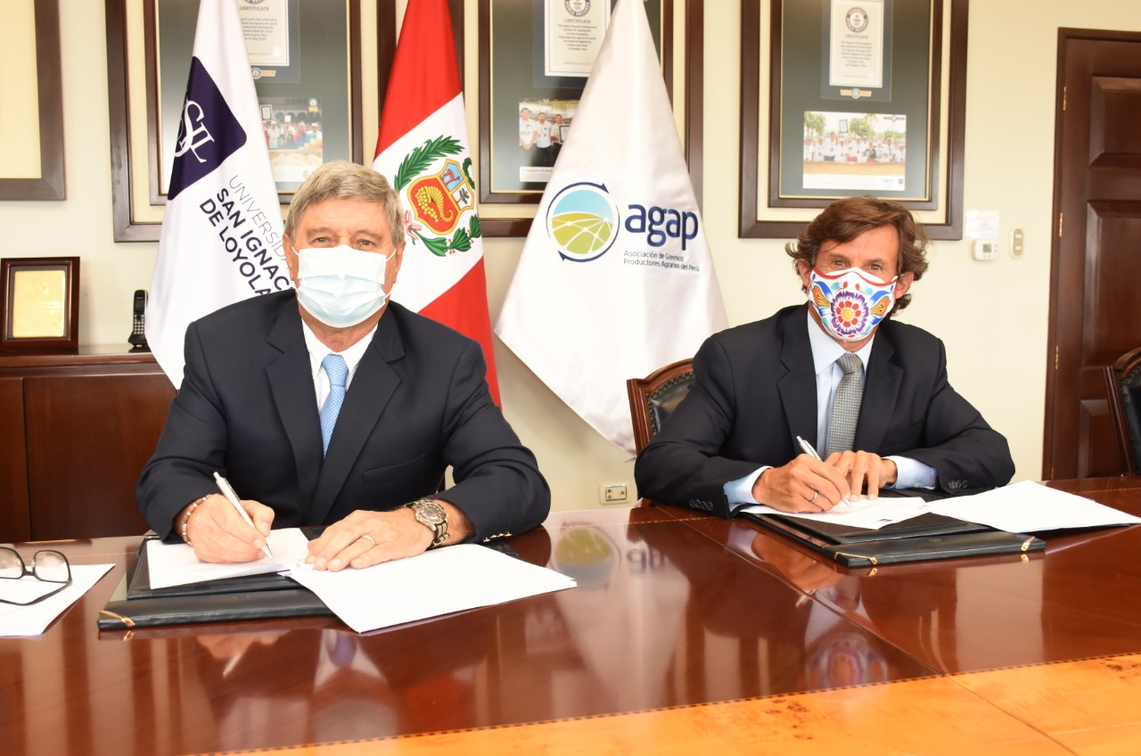 AGAP y la USIL suscriben acuerdo para promover la formación de profesionales en el sector agrario peruano
