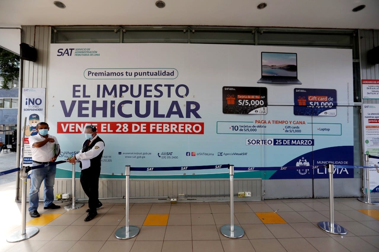 SAT de Lima: primera cuota del pago de tributos 2022 vencerá el 28 de febrero