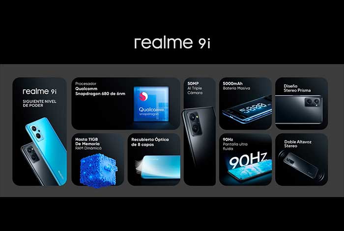 Confirmado: El nuevo realme 9i llegará a Perú en los próximos días, conoce más sobre el nuevo dispositivo de la marca
