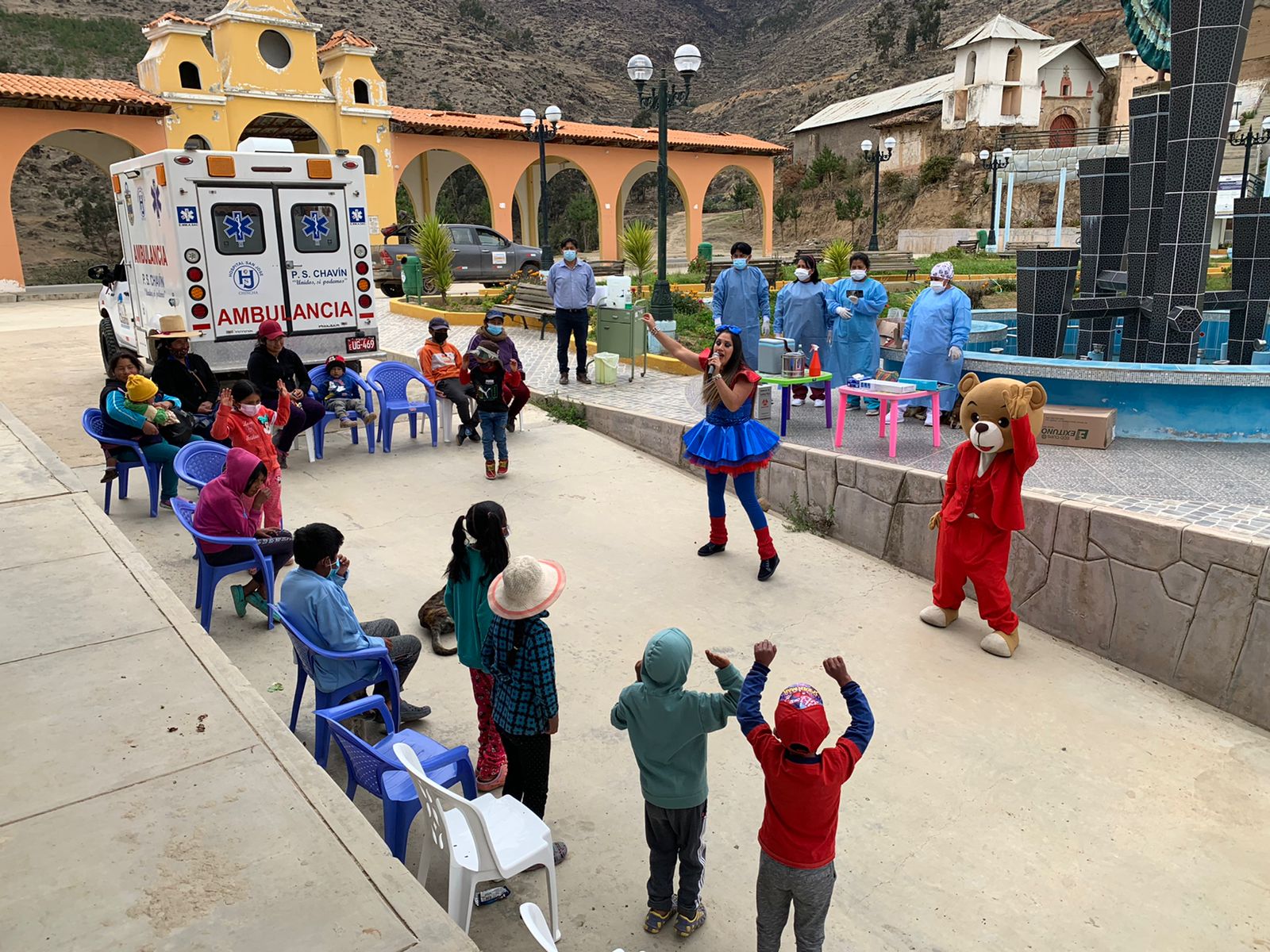 Nexa promueve ‘Vacunatones’ para escolares de Chavín y Pueblo Nuevo