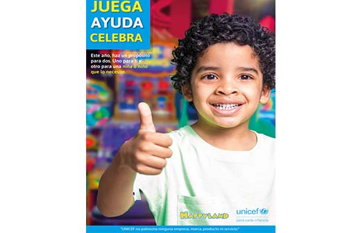 Happyland Perú y Unicef se unen en la campaña “Diversión con Propósito”