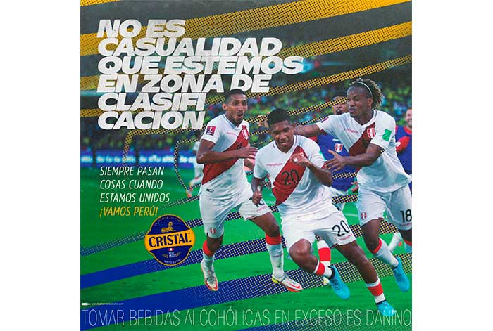 “No es Casualidad”: el mensaje para alentar a la selección peruana en estas clasificatorias, y reconocer la unión de todos los peruanos.