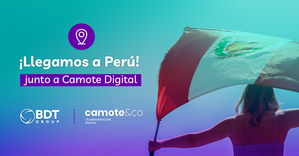 BDT Group y Camote Digital se unen para acelerar la transformación digital de las empresas en Perú