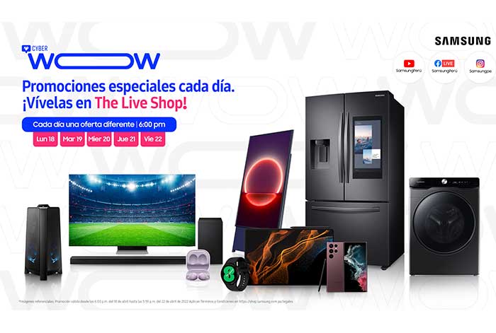 Inició el Cyber Wow en Samsung